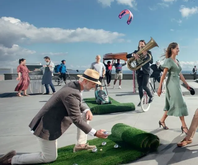 Cena com muita informação