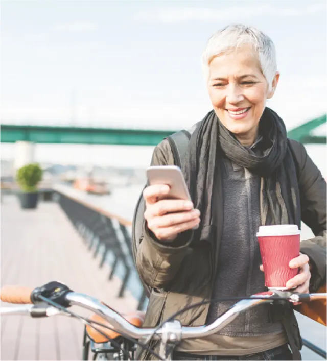 Mulher com Smartphone
